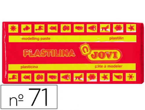 Plasticina jovi 71 150 gr vermelho , Jovi , 22137 , 8412027007122